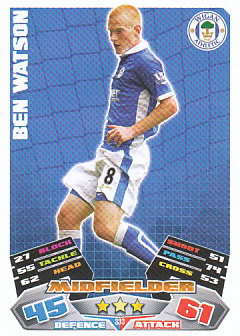 Ben Watson Wigan Athletic 2011/12 Topps Match Attax #333